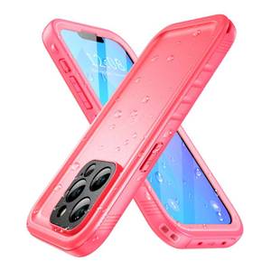 lot 4354 image: SPORTLINK Compatible with iPhone 13 Pro Waterproof Case - Built in Screen Protector Full Body Shockproof Dustproof IP68 Waterproof Case for iPhone 13 Pro 6.1 Inch Pink