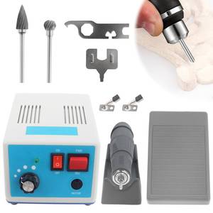 lot 5350 image: Upgrade Marathon-IV Micromotor, 0-35,000 RPM Variable Speed Rotary Tool with Foot Pedal for Jewelry, Crafts, Woodworking