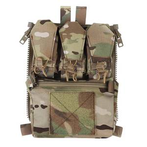 lot 6107 image: PETAC GEAR TacTical BackPack,Zip On Back Panel Banger For V5 Vest (MC)