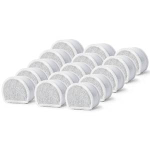 lot 6125 image: xbbwmrs 15 Count Replacement Carbon Filters Compatible with PetSafe Drinkwell Filters, Pet Water Fountain Replacement Cartridges for Dog and Cat Fountain.