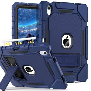 lot 6128 image: Grifobes for iPad A16 Case 11th Generation 11 inch 2025  iPad 10th Generation Case 10.9 inch 2022, Heavy Duty Military Grade Shockproof Cover with Pencil Holder for i Pad 1110 Gen (Navy Blue)
