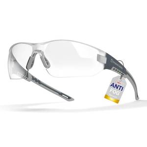 lot 6137 image: IMPACTABLE New Slim Fit Safety Pickleball Glasses, ANSI Z87.1 Scratch Resistant Antifog Lenses for Men and Women, Sport Goggles for Racquetball, Squash Ball (GreyGrey)