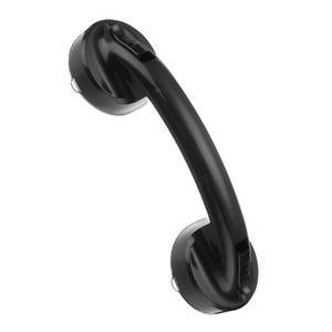 lot 6225 image: uxcell Grab Bars for Bathtubs and Showers, 8.3 Mirror Glass Door and Window Handles Powerful Shower Suction Cup Anti-Slip Safety Bars for Senior Shower Chairs Black
