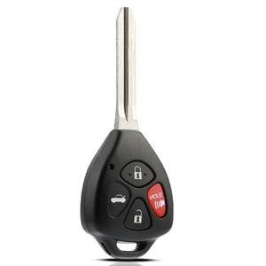 lot 10415 image: SUPALAND Key Fob Replacement Fits for 2007-2011 Toyota Camry  2009-2010 Corolla Remote Control Keyless Entry Head Key FCC ID HYQ12BBY,89070-06232, 4D67 (H) Chip, 4 Buttons