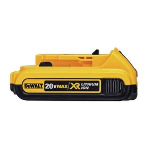 lot 10434 image: DEWALT 20V MAX Battery, Compact 2.0Ah (DCB203)