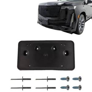 lot 11774 image: Eterpace Front License Plate Bracket WBolts Compatible with Cadillac Escalade ESV 2021 2022 2023, License Plate Holder Frame Case Mount, Replace#GM1068239, 84378315