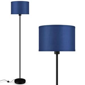 lot 11775 image: Blue Floor Lamps, Standing Lamp, Modern Floor Lamp with Blue Lamp Shades, Foot Switch, 59 Tall, Bright Pole Lamps for Living Room, Bedroom, Office, Nightstand, Kids Gift, Blue Lamp (Without Bulb)