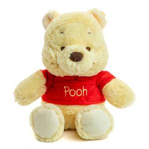 lot 12005 image: Kids Preferred Disney Baby Winnie the Pooh and Friends Stuffed Animal with Jingle and Crinkle, Pooh 12