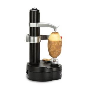 lot 12018 image: Starfrit Rotato Express Electric Peeler - 2 Spare Blades - Safe & Easy to Use - Effortlessly Peels Vegetables and Fruit