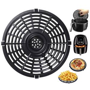 lot 12373 image: Autonomier Air Fryer Replacement Grill Pan for Power Dash Chefman, MOST 5QT Air Fryers Crisper Plate,Air fryer Grill Plate,Non-Stick Fry Coating Pan,Dishwasher Safe (8.46in 21.5cm Most 5QT��