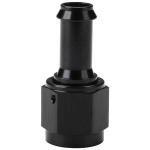 lot 12399 image: Podavelle 6AN Female to 38 Barb Hose Fitting Adapter Straight Swivel Aluminum Black