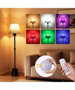 lot 13903 image: HWTDJJY Battery Operated Floor Lamp, Cordless Floor lamp with 5200mAh Battery,RGB Floor Lamps, Timer Function Suitable for Living Room Sofa Area Bedroom RV and Balcony