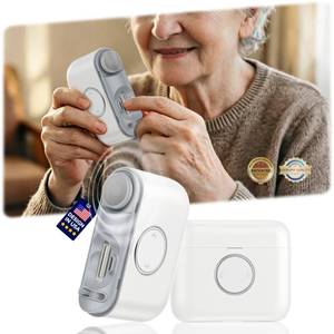 lot 14049 image: Electric Nail Clipper for Family Care��Precision Dual-Blade Trimming System�� Rechargeable Automatic 2-in-1 Trimmer & Polish with LED Light & Clip Storage, Safe & Ultra-Quiet for Seniors, Baby & Adults