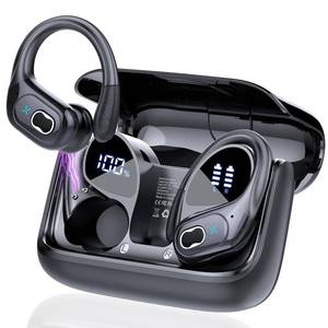 lot 14052 image: AI Translation Earbuds Real Time, 164 Language Translator Earbud 3-in-1 Bluetooth 5.4 Translator Earbuds with 6 Translation Modes, 75H Translators Headphones with APP for Travel Business, Black