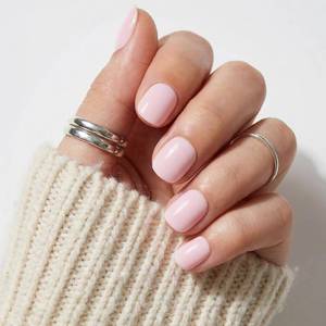 lot 14058 image: Glamnetic Press On Nails - Sugar BB Spring Nails  Super Short Fake Nails in Classic Baby Pink Tone with a Glossy Finish, Salon Quality  15 Sizes - 30 Nail Kit with Glue