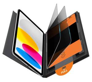 lot 14116 image: OMOTON 2 Pack Privacy Screen Protector for iPad A16 11th 10th Generation (1110.9 inch 20252022), Anti-Spy Tempered Glass with Installation Tray for 11th10th Gen-Case FriendlyApple Pencil Support