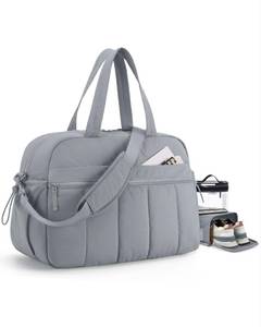 lot 14127 image: BAGSMART Gym Bag for Women, Duffle Bag for Travel with Wet Pocket, Lightweight Carry on Weekender Duffel, Water Resistant