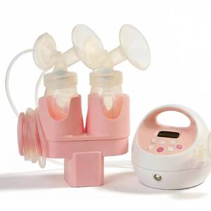 lot 14129 image: for Spectra S2 Bottle Holder, Portable Detachable Compatible with Spectra S2 Accessories, Dual Organizer with Hose Management (Pink)