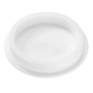 lot 14131 image: uxcell 1Pcs Silicone Hole Plug, Waterproof Round Rubber Stoppers Bottle Seal Plugs Tube Pipe End Caps for 100mm3.94 Hole for Bathtub Bottle, White