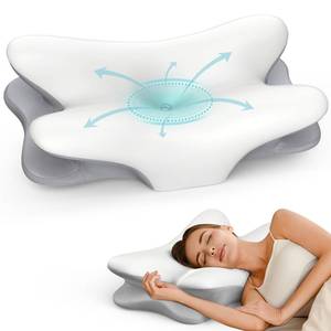 lot 15693 image: Besyodo Cervical Pillow for Neck Pain Relief, Ergonomic Neck Pillow for Sleeping Contour Memory Foam Pillows, Orthopedic Bed Pillow for Side Back Stomach Sleepers