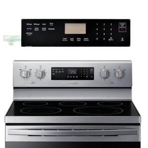 lot 18310 image: DG96-00850A Switch Membrane Replacement Model, Touchpad Overlay, Compatible with Samsung Stove Oven, Replaces NX60A6711STAA-00,NX60A6711SSAA-01,NX60A6711SSAA-00, NX60A6711SSAA-02