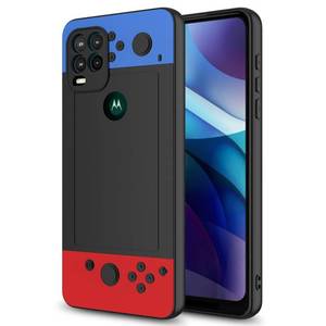 lot 20097 image: for Moto-G-Stylus-5G-2021 Case,Moto G Stylus 5G Case XT2131,Snap On,Wireless Charging,3D Cute Fun Cool Game Phone Case,Full Body Protection Cover for man Women Teen Boy Girl Blue Red Black