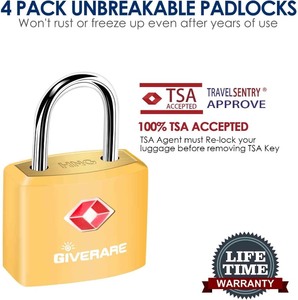 lot 4355 image: Giveare lock with keys