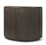 Mercana Terra Fluted Dark Brown 2-Door Accent Cabinet 69880 (See Pictures and Description) - Retail: $1,559