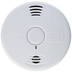 lot 30325 image: Kidde Smoke & Carbon Monoxide Alarm,10 Year Battery Detector with Voice Warning - Retail $55