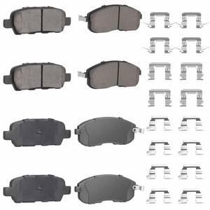 lot 32256 image: Rear and Front Ceramic Brake Pads Fit for Nissan Altima 2002-2013, for Nissan 350Z 2003-2005, for INFINITI G35 2003-2005 - Retail $43