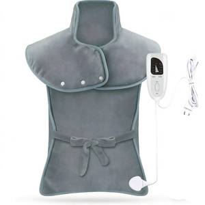 lot 33214 image: Heating Pad for Neck Shoulders Back Pain Relief, Gifts for Women Men Mom Dad Elderly, Electric Large Heat Pad with 6 Heat Settings 4 Timers, ETL Certified (Back Hating Pad) - Retail $40
