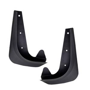 lot 33660 image: Opuweiy 2 PCS Car Mud Flaps, Splash-Protection Auto Fender Flaps, All Weather Protector Universal Mud Guards, for Sedans and SUVs (Black, 7x9.8In) - Retail $11