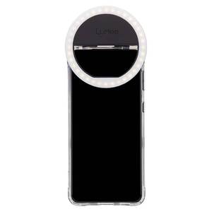 lot 33683 image: Lumee Studio Clip Light - LED Ring Light for Laptops, Monitors, Smartphones, Tablets - Portable and Rechargeable - Black - Retail $15