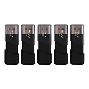 lot 33735 image: PNY P-FD128X5ATT03-MP 128GB Attach� 3 USB 2.0 Flash Drive, Black (Pack of 5) - Retail $55