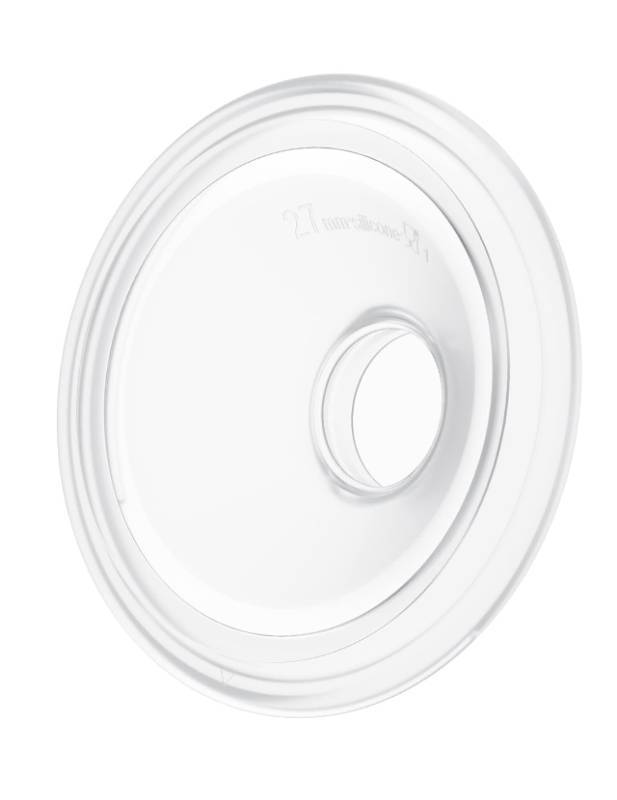lot 29989 image: Momcozy Original S9 ProS12 Pro Replacement Accessories, Only Compatible with Momcozy S9 ProS12 Pro Breast Pump NOT for S9S12S12Pro-Quick(Double-Sealed Flange 27mm,1 Pack) - Retail $15