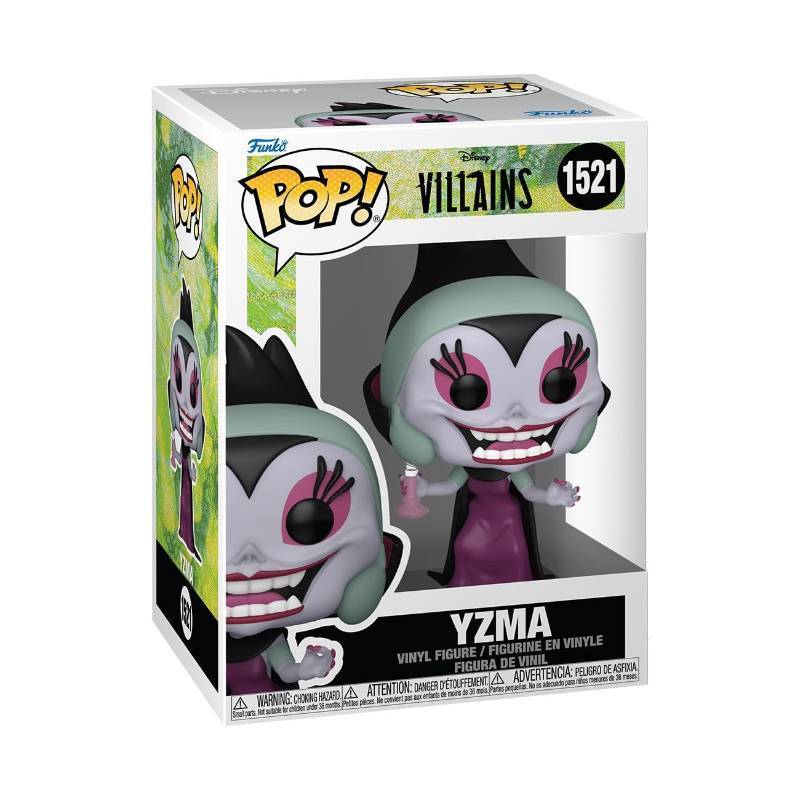 lot 30026 image: Funko POP Disney Villains - Yzma - Disney Villains - Collectable Vinyl Figure - Gift Idea - Official Merchandise - for Kids & Adults - Movies Fans - Model Figure for Collectors and Display - Retail $12