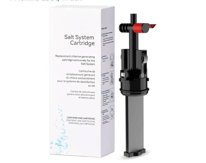 lot 31778 image: Salt System Cartridge Replacement - Water Treatment Replacement Cartridge for Spas & Hot Tubs, Hot Tub Salt Cartridge for Hot Spring Highlife, Limelight, Up to 4 Months Each, 1Pack - Retail $50