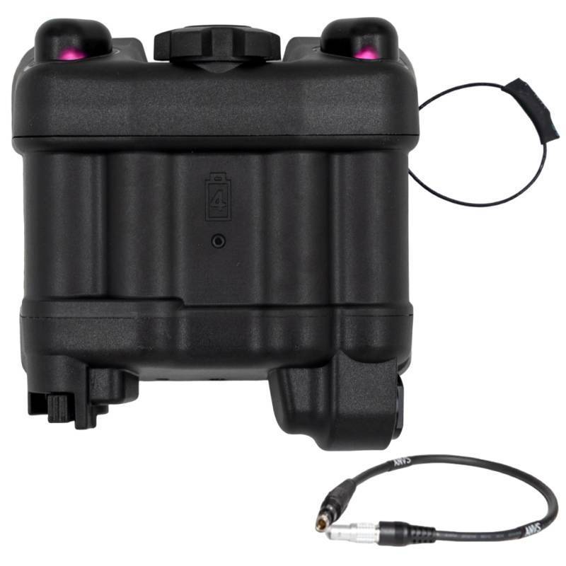 lot 17029 image: FMATAL GEAR PVS 31 NVG Battery Pack Case with Function for Tactical Helmet NVG  Paintball Shooting Hunting(BK) - Retail $110
