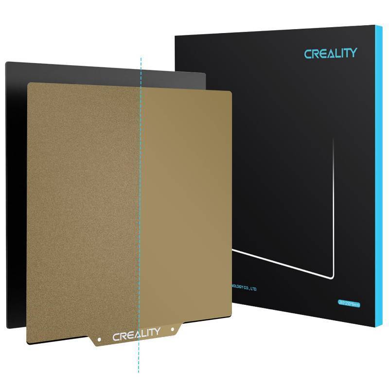 lot 31842 image: Creality Official Ender 3 Build Plate, 235x235mm Double-Sided Magnetic Bed Plate TexturedSmooth Surface Flexible Removable Printing Platform for Ender 33 V23 Pro3 S13 S1 Pro3 V3 SE, K1C, K1 SE - Retail $25