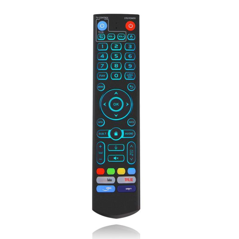 lot 31863 image: Backlight V5 Pro Voice Remote Control,Compatible with vSeeBox V1V2,V3V2V1V5 Pro,V3Plus,MaxEliteMax Intelligent Bluetooth Voice Remote Control - Retail $24