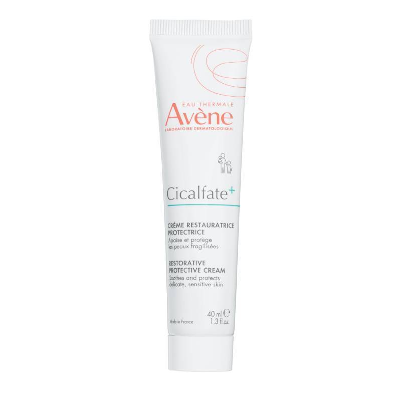 lot 31949 image: Avene Cicalfate Restorative Protective Cream, Face Moisturizer, face cream for sensitive skin, helps restore skin barrier, restorative cream, safe for infants, children and adults, 1.3 Fl Oz - Retail $26