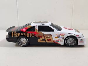 lot 107 image: NASCAR #28 Havoline Texaco Ford Thunderbird Die Cast Race Car Bank