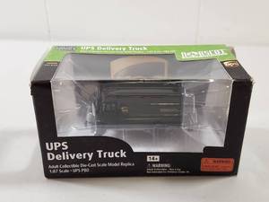 lot 116 image: UPS Delivery Truck Die-Cast Model 187 Scale Norscot P80