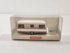 lot 137 image: Wiking Model Dethleffs 530 Travel Trailer Caravan