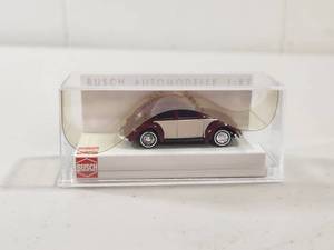 lot 139 image: Busch 42748 VW Beetle 1951 HO Scale Model Car