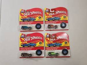 lot 155 image: Hot Wheels California Custom Commemorative Die-Cast Cars with Wheels