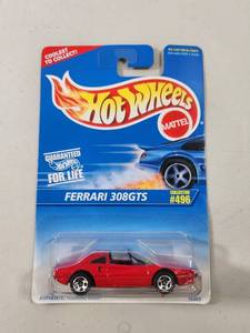 lot 162 image: Hot Wheels Ferrari 308GTS Collector #496 Die Cast Car