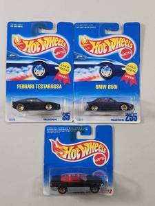 lot 165 image: Hot Wheels Gold Medal Speed Series Die Cast Cars Collection BMW Ferrari Mercedes