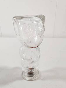 lot 217 image: Clear Glass Felix The Cat Collectible Figurine