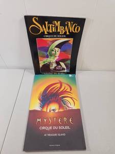 lot 248 image: Cirque du Soleil Saltimbanco and Mystere Show Programs Collection